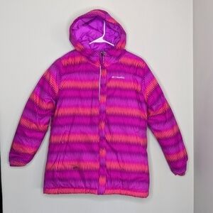 Columbia Horizon Ride Pink Purple Ski Coat Jacket XL 18/20